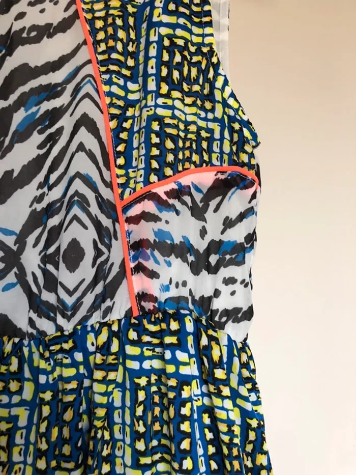 Robe soie et polyester dos ouvert - Suncoo 38 - photo numéro 5