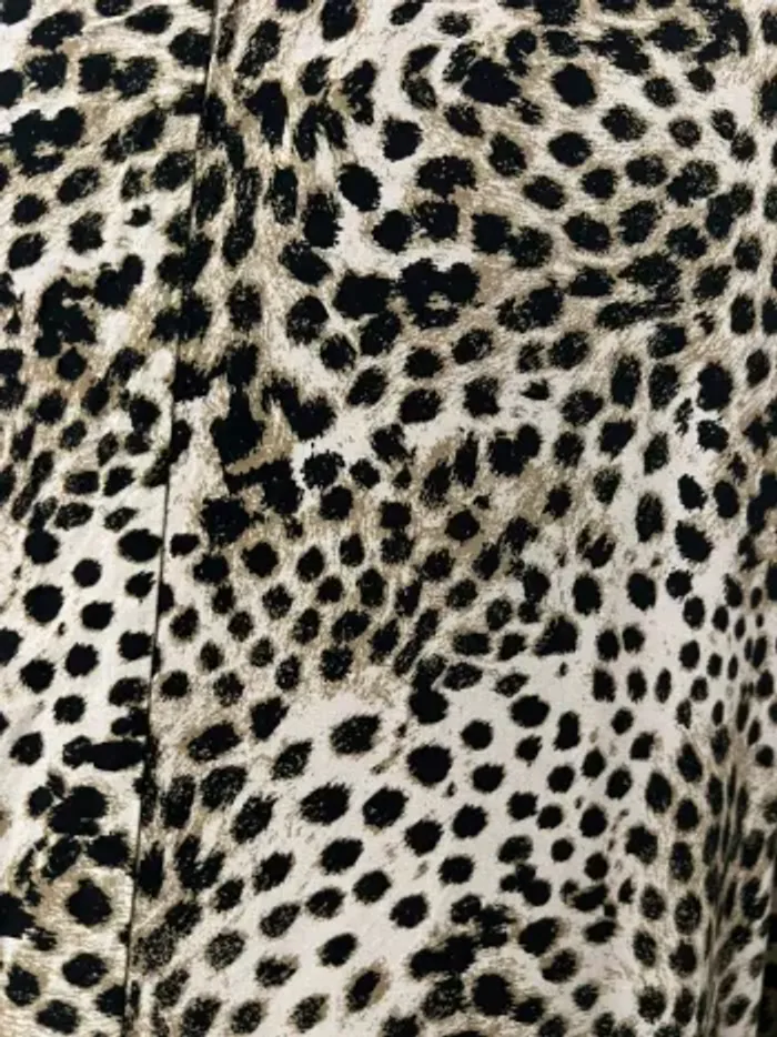 Robe chemise mi-longue léopard H&M - photo numéro 6