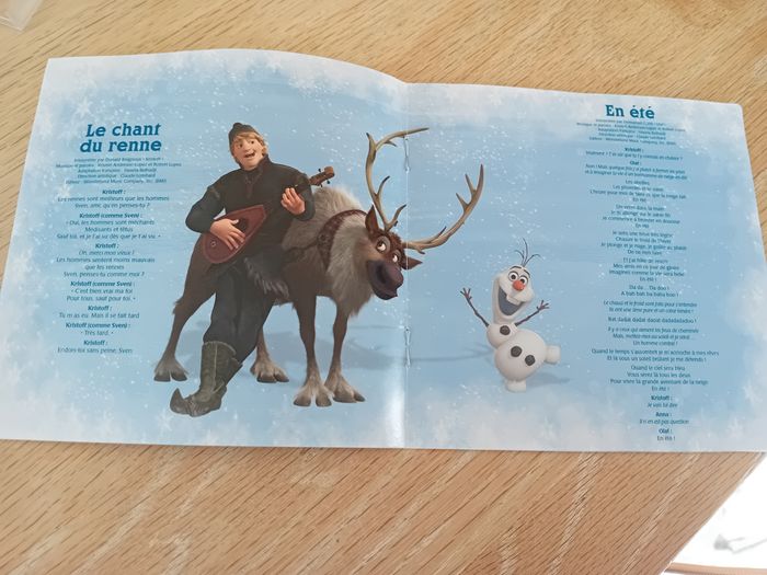 La Reine des Neiges - Les chansons - Très bon état - photo numéro 5