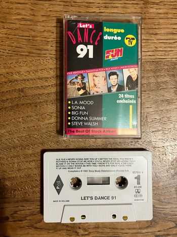 Cassette audio-Let’s dance 91