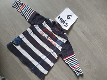 Maillot t-shirt 6mois garçon