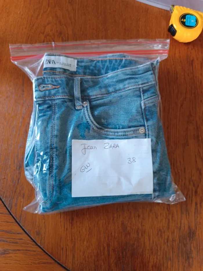 Jean bleu Zara 38 - photo numéro 9