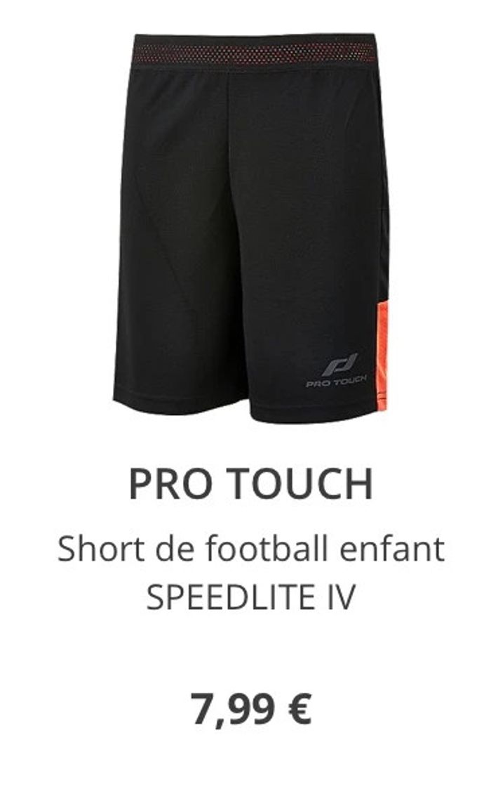 Pro touch - short de foot très léger 8/10ans - photo numéro 7