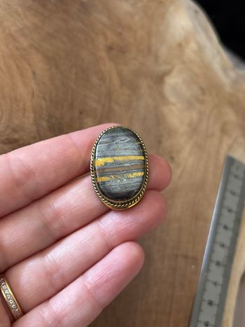 Cabochon œil de fer 