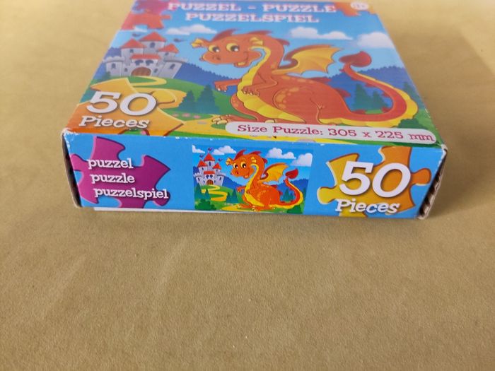 Puzzle dragon 50 pièces - photo numéro 5