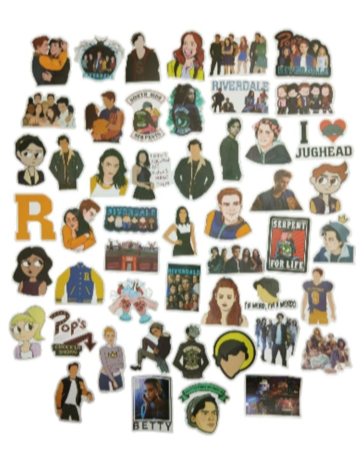 Set 50 stickers autocollants Riverdale