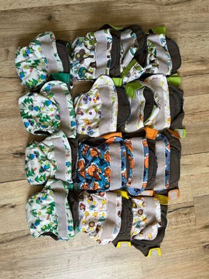 Lot 15 couches lavables