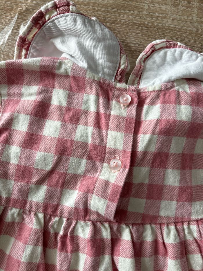 Robe carreaux rose BAMBI Disney t.24m - photo numéro 6