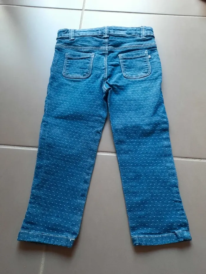 Lot de 2 jeans stretch Obaïbi 18mois - photo numéro 3