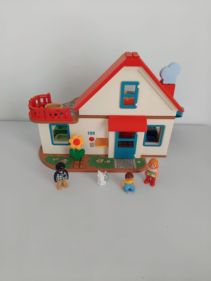 PLAYMOBIL 123 Maison avec Sonnette 🏡 - photo numéro 5
