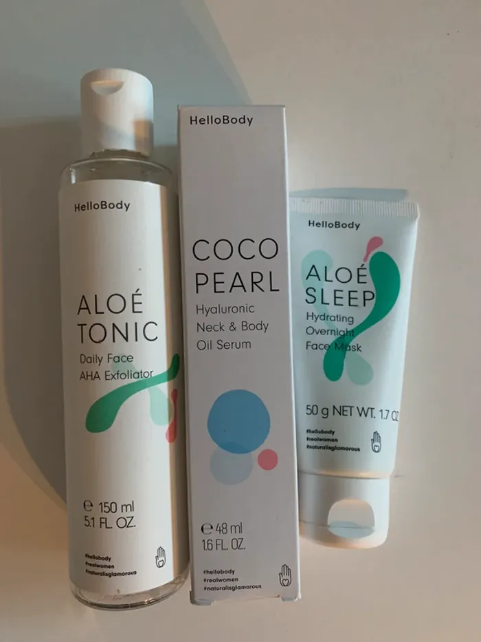 Lots produits Hello Body