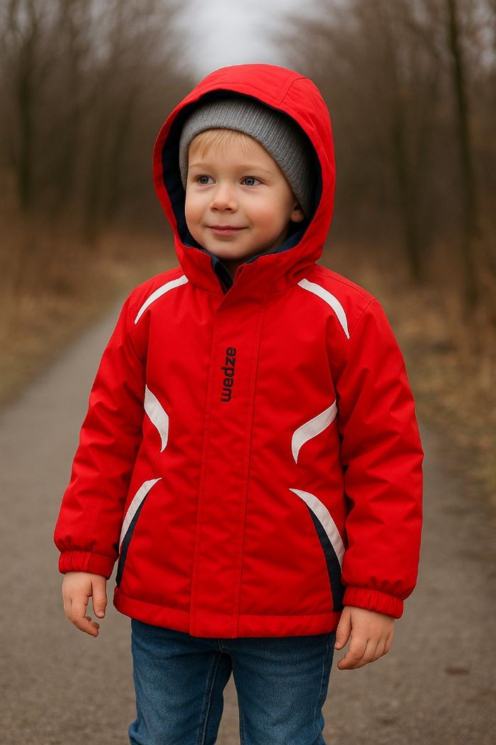 Veste de ski Wed'ze rouge 4 ans – Enfant - photo numéro 10