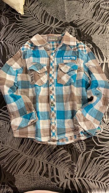 Chemise ml garçon 4 ans