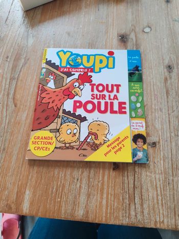 Livre youpi tout sur la poule