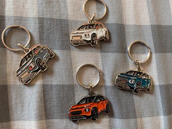 lot 2 portes clés Citroen