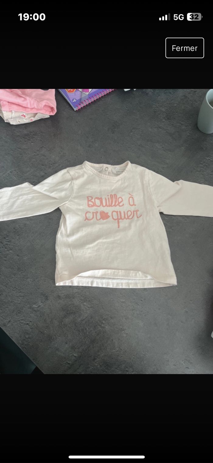 Tee shirt manches longues