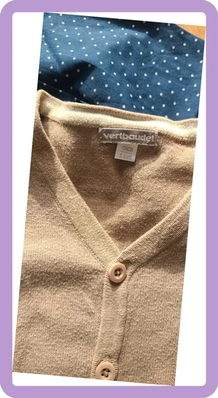 Chemise et gilet 8 ans - photo numéro 3