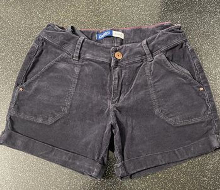 Okaidi - short gris fille chino 10 ans