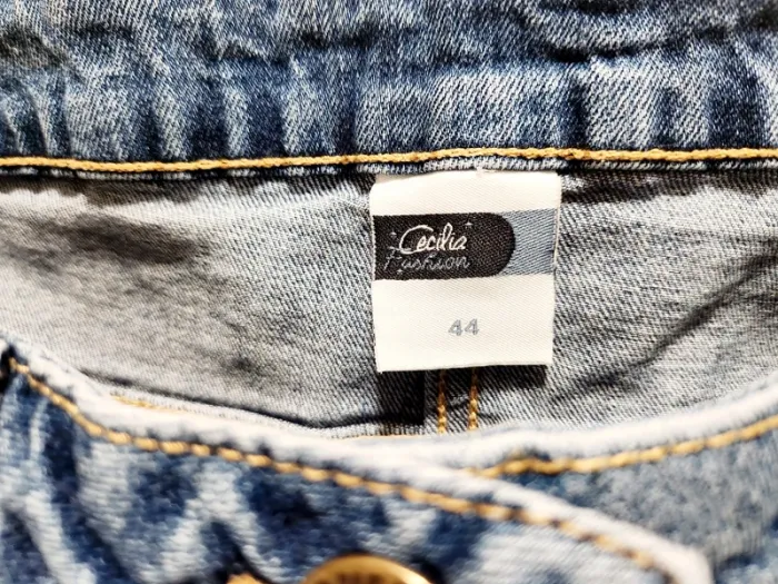 Short en jean Cécilia Fashion - Taille 44 - photo numéro 3