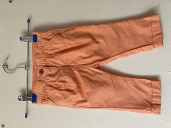 pantalon coton avec revers bébé 6 mois