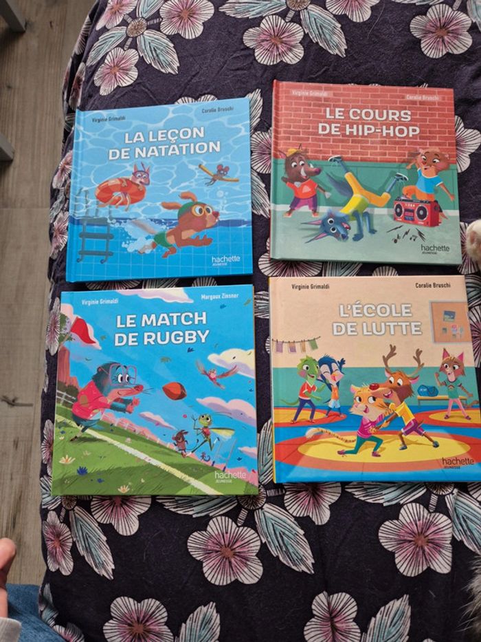 Lot livres hachette jeunesse esprit sportif