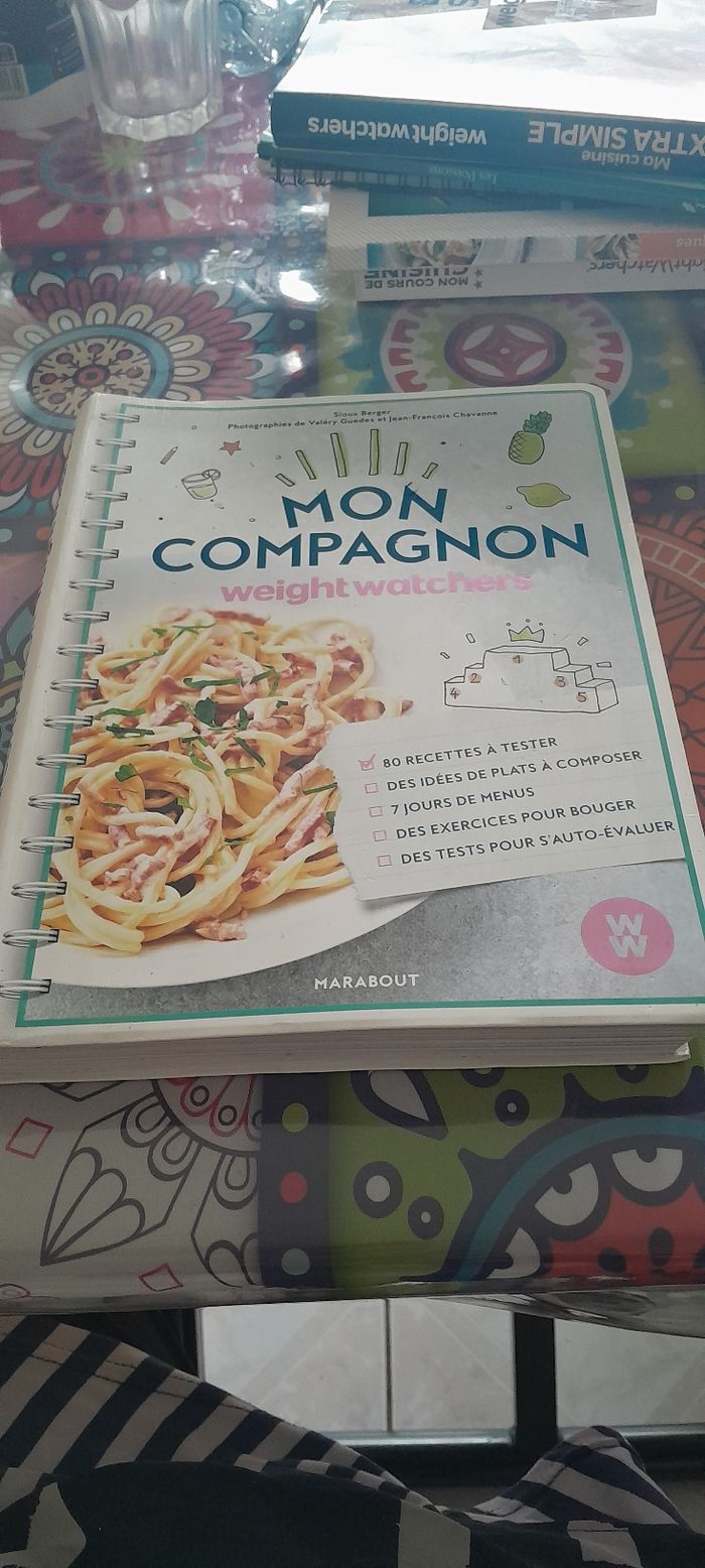 Lot livres weight watchers