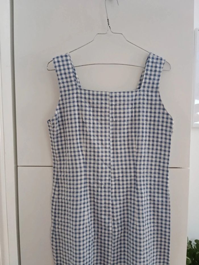 Robe vintage longue handmade fendue à l'arrière - photo numéro 8