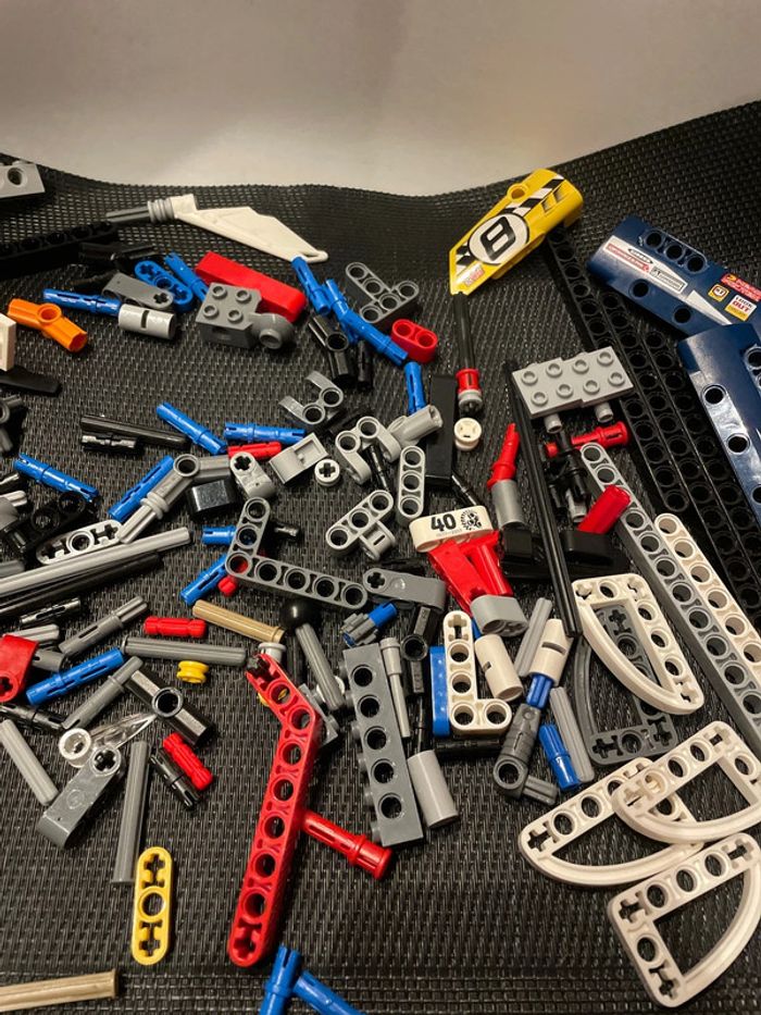 Lego Technic lot vrac clips fixations barres connecteurs officiel pièces détachées - photo numéro 8