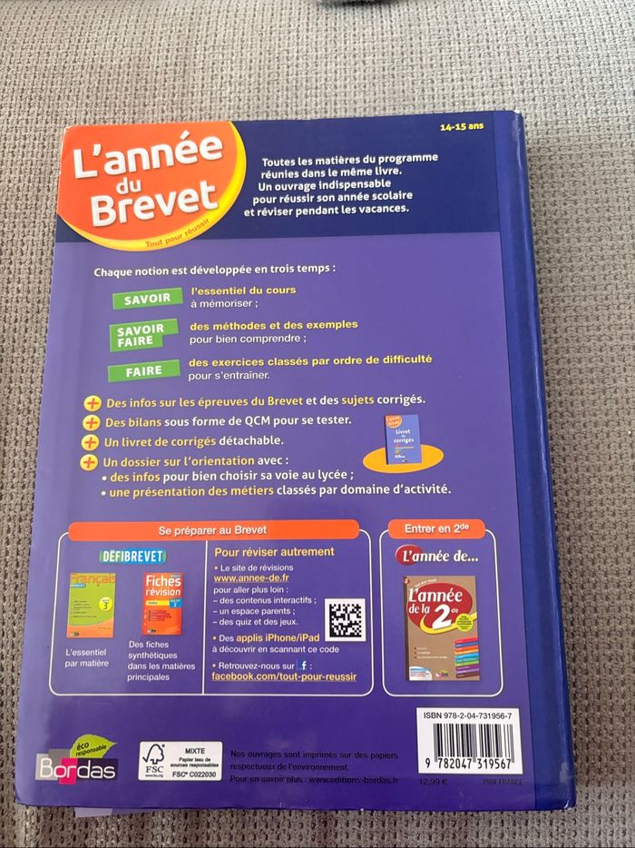 livre brevet - photo numéro 2