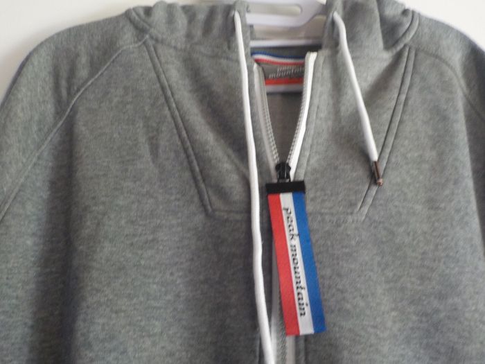 VESTE DE JOGGING GRISE PEAK MOUNTAIN TAILLE L HOMME - photo numéro 4