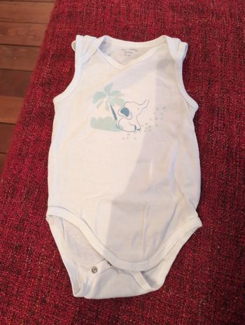 Body maillot de corps coton 12 mois a  18 mois