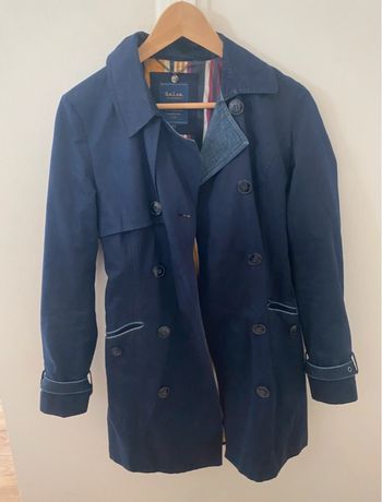 Trench bleu marine salsa