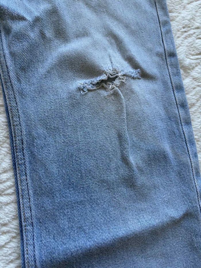 Jean Lévis 501 USA vintage 90s coupe droite bleu clair taille W30 M/40 - photo numéro 9