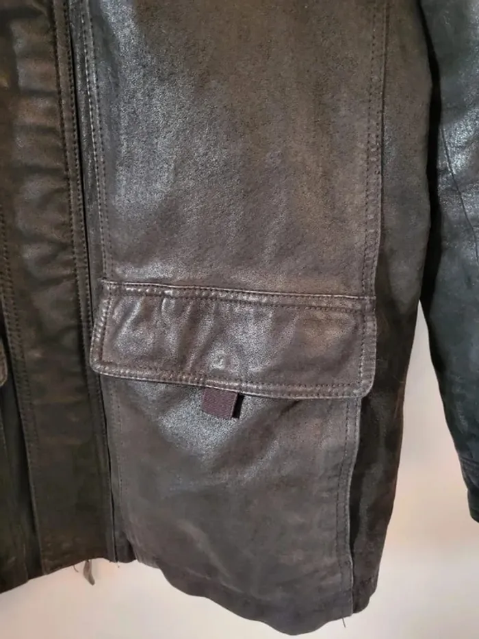 💦 Veste Cuir taille L - photo numéro 9