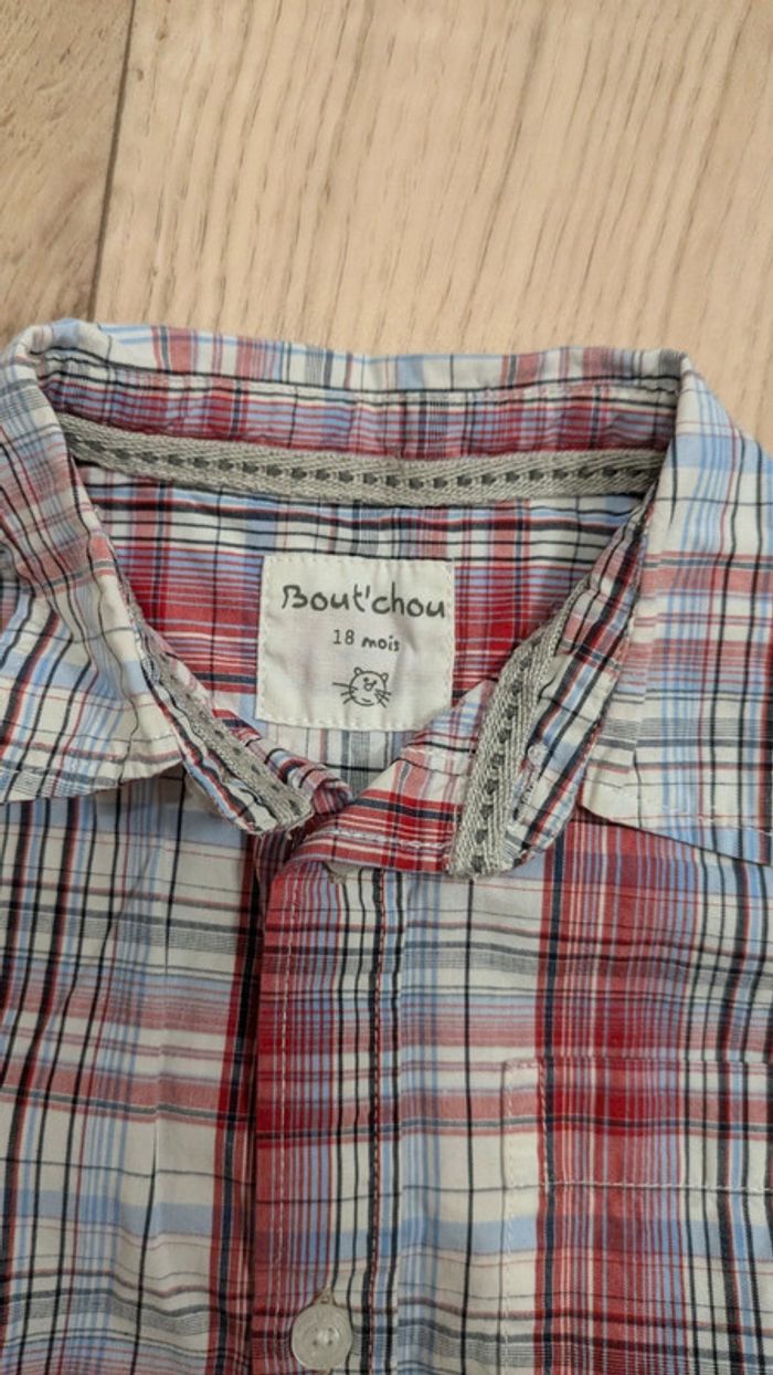 Chemise manches longues bout'chou 18 Mois - photo numéro 4