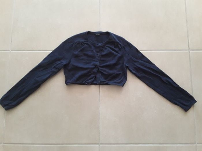 Boléro marine fille 8 ans KIABI TBE