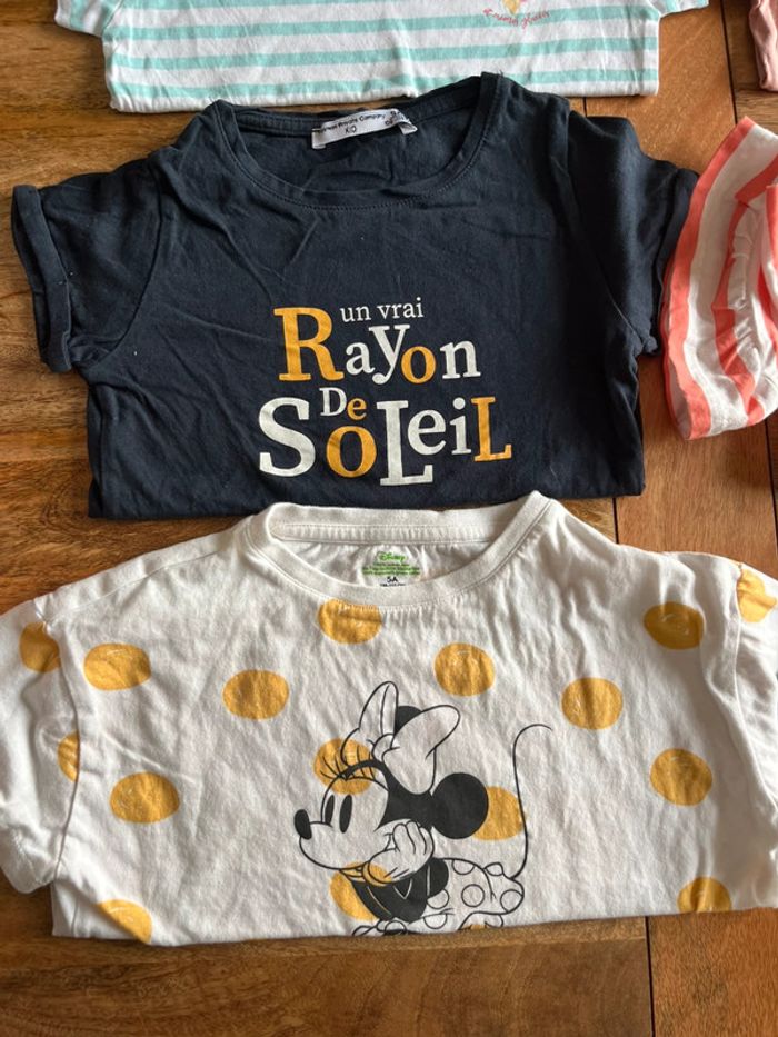 Lot de 12 tshirts MC fille 5 ans - photo numéro 7