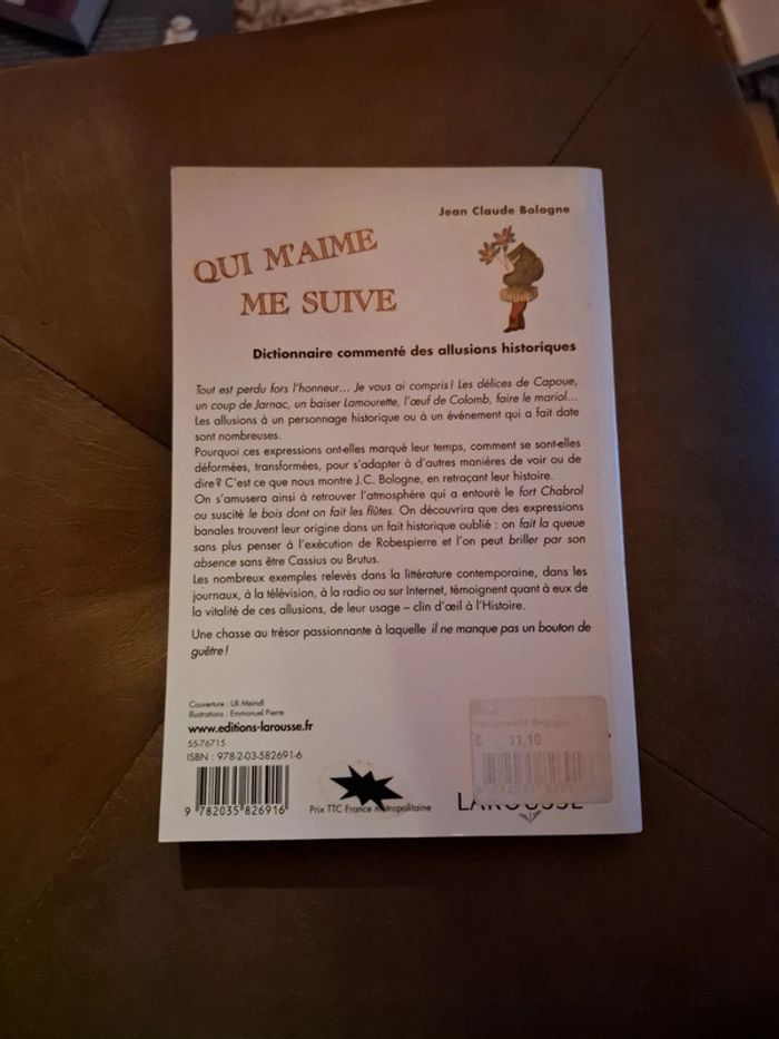 Qui m'aime me suive. Dictionnaire des allusions historiques - photo numéro 2