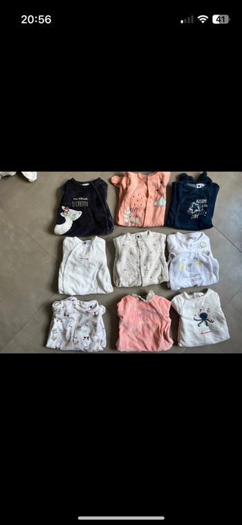 Lot pyjama 3 mois