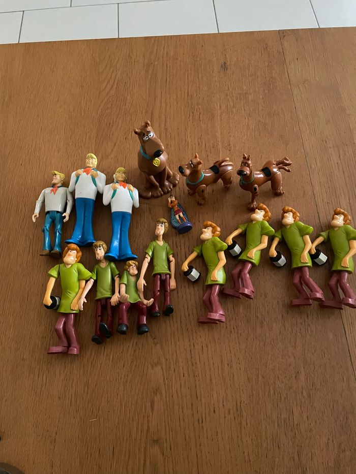 Lot figurine scooby doo