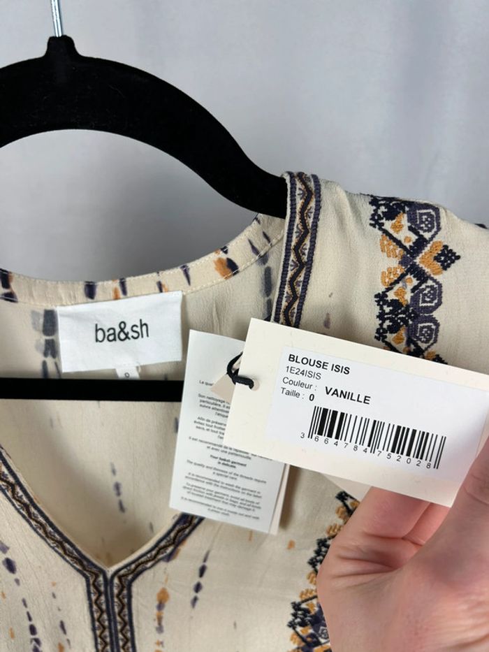 Blouse Ba&sh Crème T0 / XS neuve - photo numéro 4