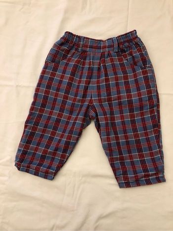 Pantalon écossais à doublure