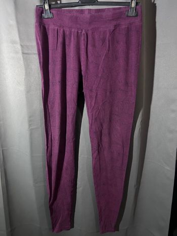 Legging bordeaux, taille 42