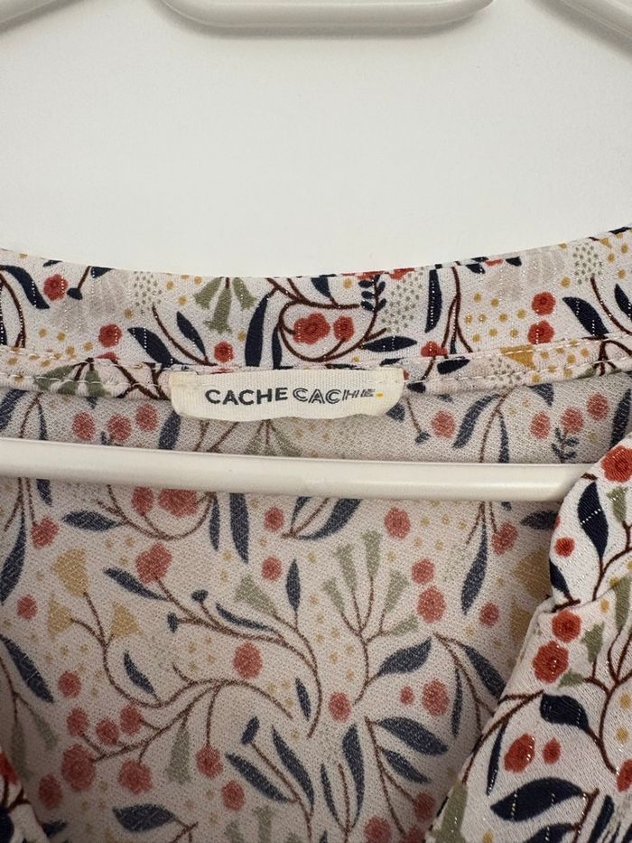 TEE shirt femme taille L marque cache cache - photo numéro 2