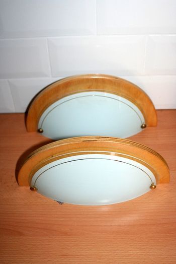 Lot de 2 appliques murales Oslo neuves