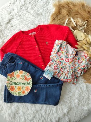 Ensemble complet 3 pièces sergent major fille 9 ans 🎀