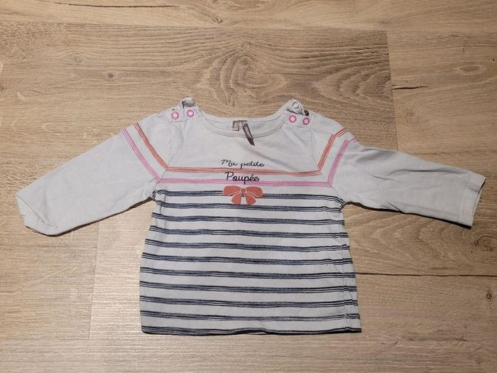 Tee shirt manches longues 6 mois