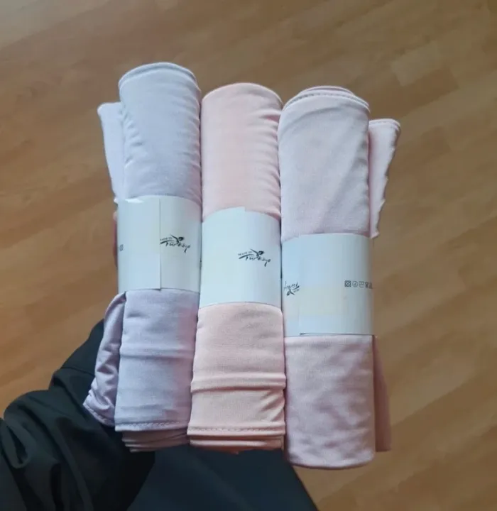 Lot Voile hijab jersey premium satiné - photo numéro 7