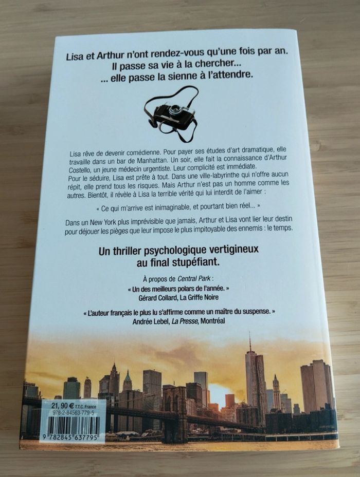 livre - l'instant présent - guillaume Musso - broché - photo numéro 2