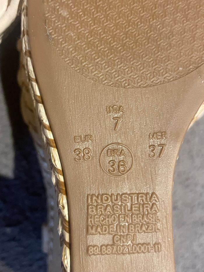 Chaussure compensée neuve taille 38 - photo numéro 6